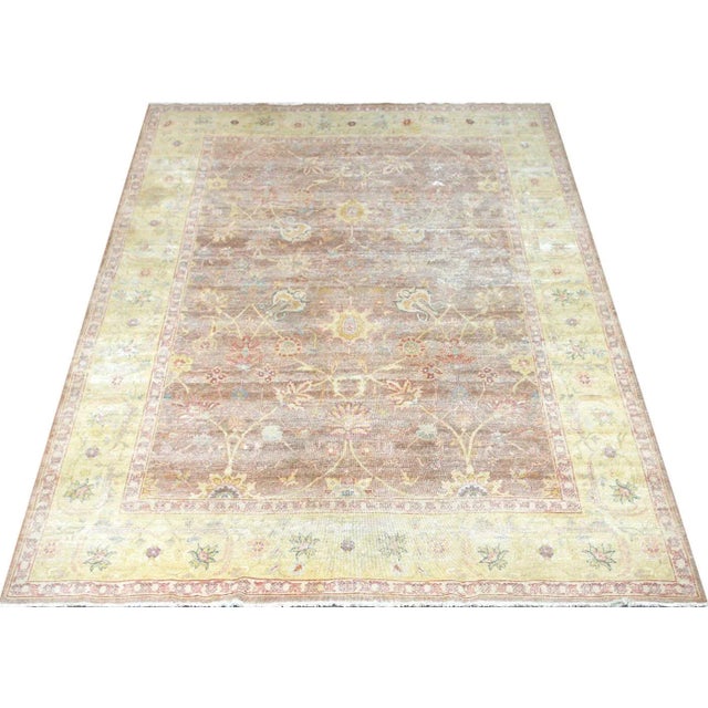 1980s Egyptian Tabriz Rug For Sale In Los Angeles - Image 6 of 7