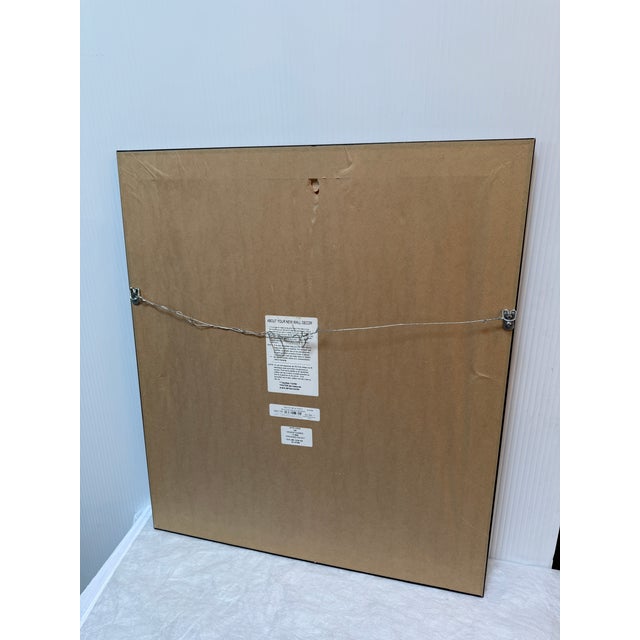 Gold Elizabeth Jardine Striped Vase With Flowers Art Print, Signed For Sale - Image 8 of 12