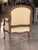 Pair of 19th Century French Armchairs With Carved Floral Crests For Sale - Image 12 of 12