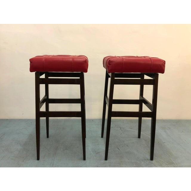 1960s Set of Mod. 112 Stools by Gianfranco Frattini for Cassina, 1960s For Sale - Image 5 of 18