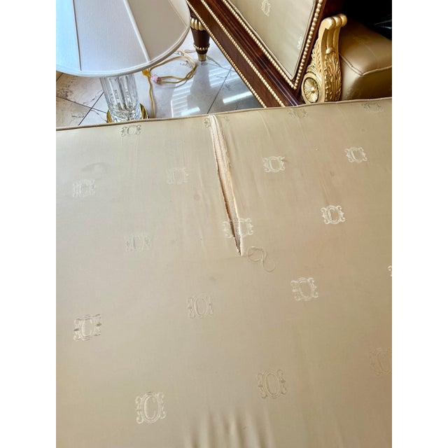 Tan Clive Christian Empress Settee Daybed Sofa For Sale - Image 8 of 8