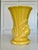 California Pottery Vintage 1940s Shawnee Usa Pottery Yellow Fluted Double Dove Vase For Sale - Image 4 of 8