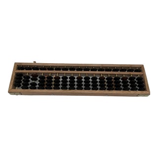 Early 20th Century Contrast Wood Asian Abacus For Sale