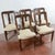 Vintage Carved Armchairs, Set of 5 For Sale - Image 3 of 9