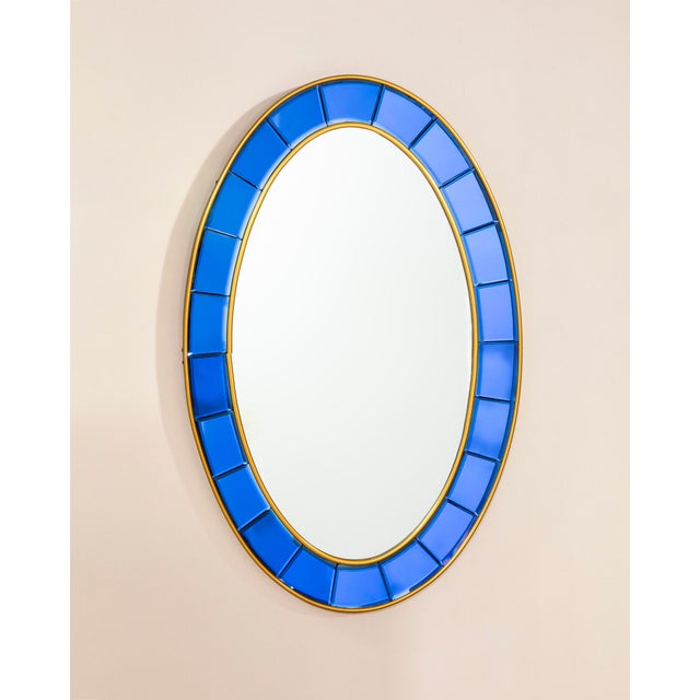 Mod. 2727 Mirror by Cristal Art, 1960 For Sale - Image 6 of 6
