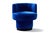 Caos Accent Chair in Blue Velvet from Moanne For Sale - Image 4 of 4