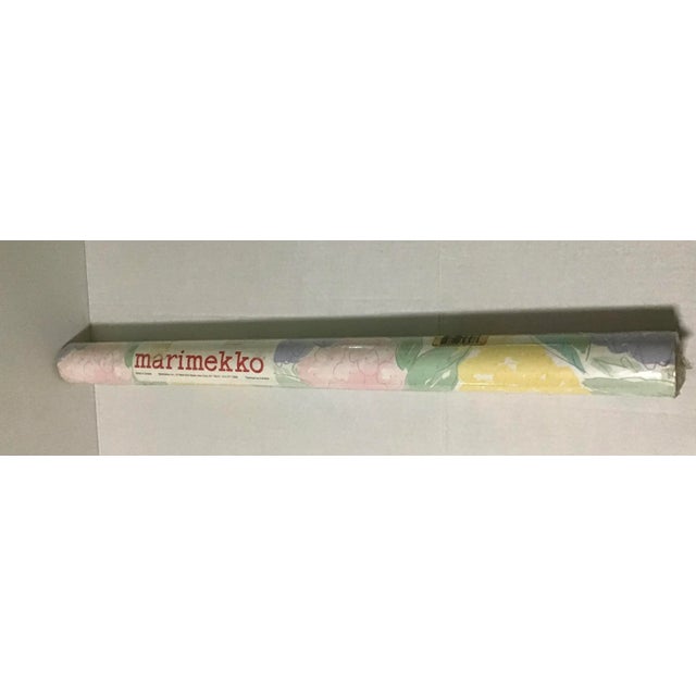 Marimekko Pastel Vinyl Double Roll Wallpaper Old Stock For Sale In Cleveland - Image 6 of 6