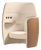 Only Ju Relax Pod Seating with Oak Shelf and USB Socket by Quinti Sedute For Sale