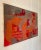 Introduce a touch of vibrant artistry to your collection with this Early 20th Century Vintage Abstract Mixed Media on...