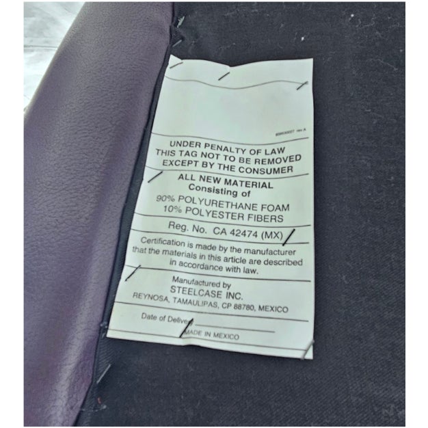 Coalesse by Steelcase Leather Swivel Lounge Chairs - Pair For Sale - Image 10 of 10