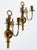 Maison Baguès Late 20th Century Mid-Century Modern Cast Brass Candle Holder Wall Sconces - A Pair For Sale - Image 4 of 17