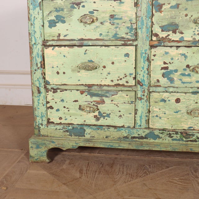 English Painted Dresser Base For Sale - Image 3 of 13
