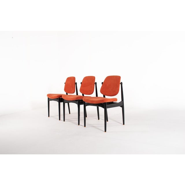 Vintage Chairs by Arne Vodder for France & Son, 1960, Set of 5 For Sale - Image 9 of 17