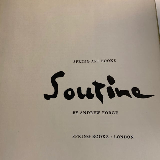 Illustration 1966 Chaim Soutine by Andrew Forge Book For Sale - Image 3 of 12