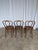 Vintage Carved Bentwood Farmhouse Dining Chairs, 1970s, Set of 3 For Sale - Image 4 of 18