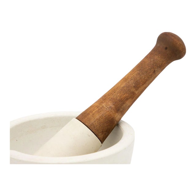 French Early 20th Century Mortar and Pestle For Sale