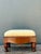 Vintage Grasscloth Footstool For Sale - Image 9 of 12