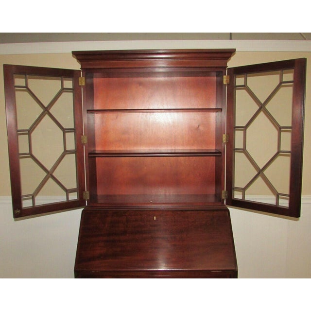Kittinger Biggs Old Dominion Mahogany Secretary Desk Chairish