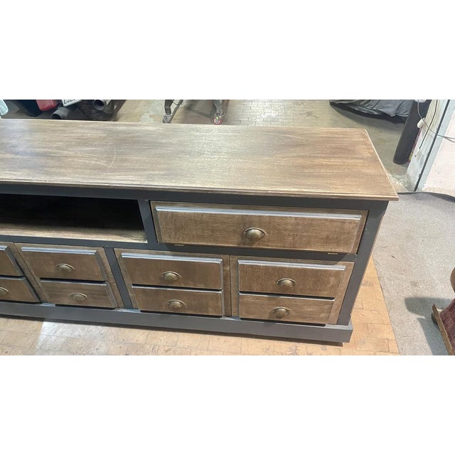 Vintage Counter in Wood, 1960s For Sale - Image 15 of 17