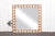 Square Reclaimed Teak Blossom Mother of Pearl Inlay Mirror For Sale - Image 4 of 10