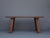 Brutalist French Peg Table in Oak, 1940s For Sale - Image 16 of 17