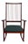 Ynge Ekstrom Rosewood Rocking Chair, 1960s For Sale
