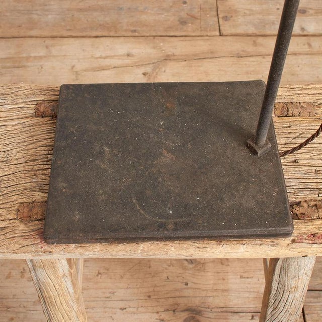 Vintage French Lab Stand Desk Lamp, 1930s For Sale - Image 4 of 6