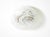 1980s Swirl Flush Mount in Glass and Brass Base, 1980s For Sale - Image 5 of 18