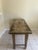 • Jacobean / Walnut / Weathered Oak mix) • Intentional distressing: • Dark patches • Visible Knots • Worn edges Grain...