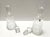 Transparent Crystal Decanter Bottles by Bleikristall, Germany, 1970s, Set of 2 For Sale - Image 4 of 14