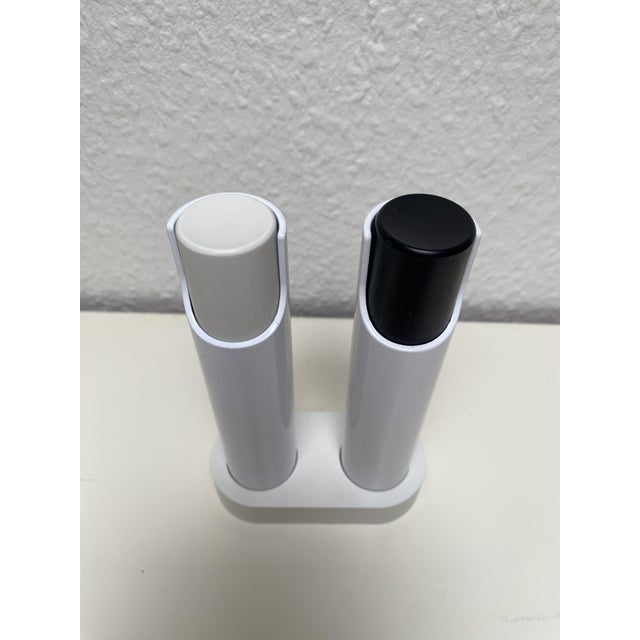 Mid-Century Modern Salt and Pepper Grinders attributed to Rud Thygesen and Johnny Sørensen for Rosendahl, Denmark, 1960s, Set of 3 For Sale - Image 3 of 8