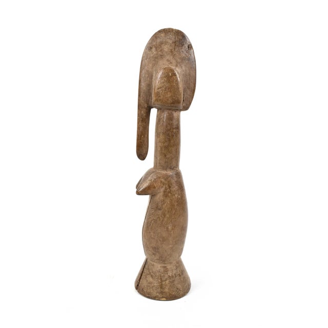 African Early 20th Century Mossi Biiga Bearded Doll Burkina Faso For Sale - Image 3 of 7