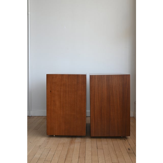 Mid-Century Modern Dunbar Chests of Drawers in Mahogany, a Pair For Sale - Image 3 of 7