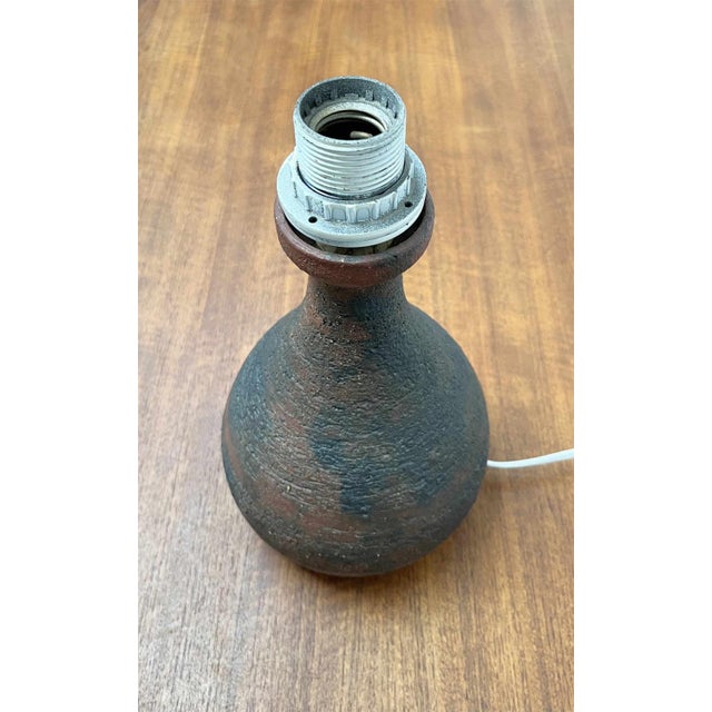 Mid-Century Brutalist German Studio Pottery Table Lamp by Gerhard Liebenthron, 1960s For Sale - Image 18 of 18
