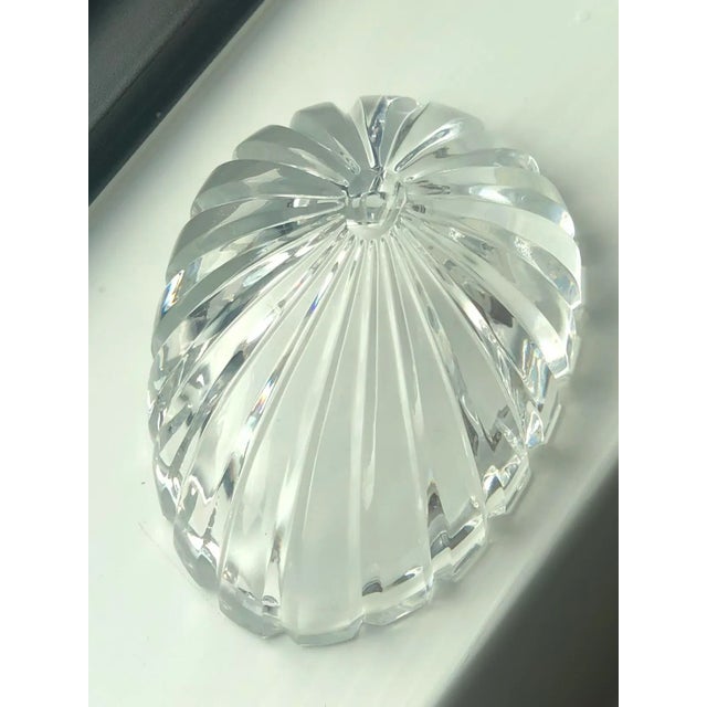 Late 20th Century Shannon Leaded Crystal Cigar Ashtray For Sale In Houston - Image 6 of 8