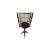 English Campaign Style Hanging Bird Cage H 70.75" For Sale - Image 4 of 11
