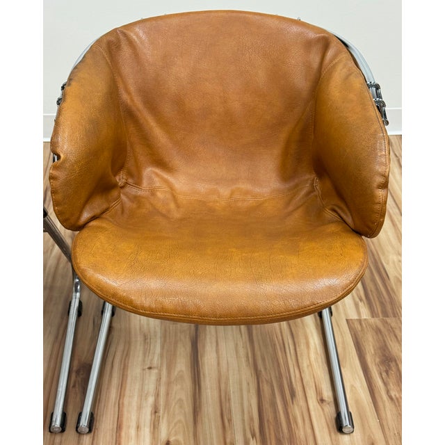 Vintage Flynn Dining Chairs by Gastone Rinaldi for Thema, a Pair For Sale - Image 12 of 17