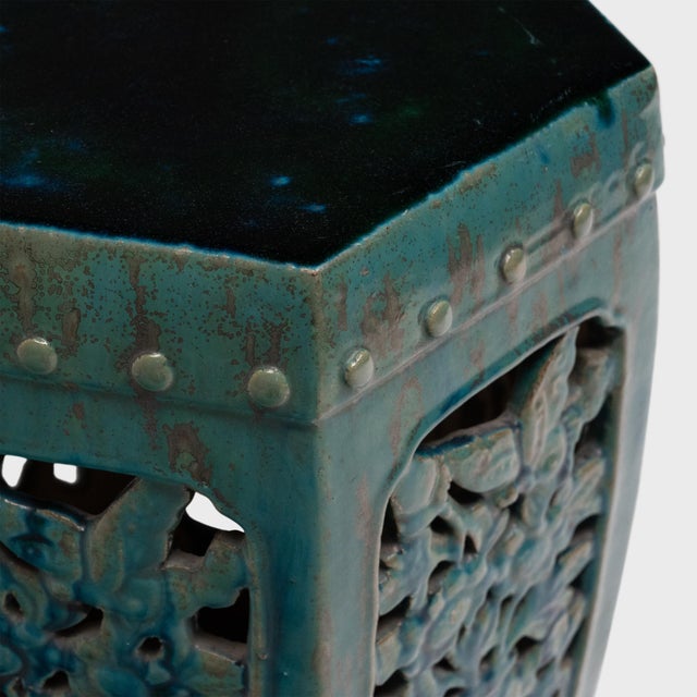 Chinese Chinese Jade Blossom Garden Stool, C. 1850 For Sale - Image 3 of 5