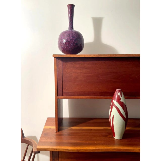 Mid 20th Century Large Ceramic Vase by Brother Thomas Bezanson For Sale - Image 5 of 13