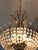 1970s Mid-Century Modern Cascading Crystal Chandelier For Sale - Image 5 of 12