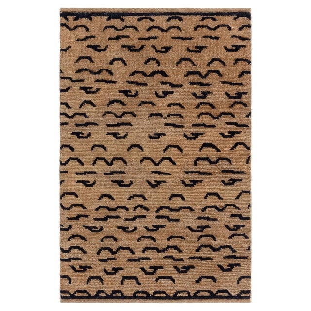 Modern Tibetan “Tiger” Wool Rug by Doris Leslie Blau For Sale
