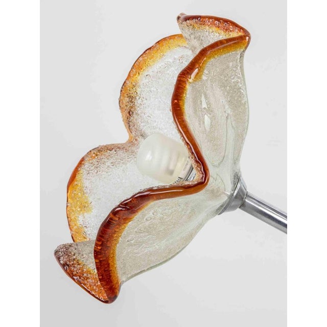 Vintage Murano Glass Floor Lamp by Toni Zuccheri, Italy For Sale - Image 6 of 9