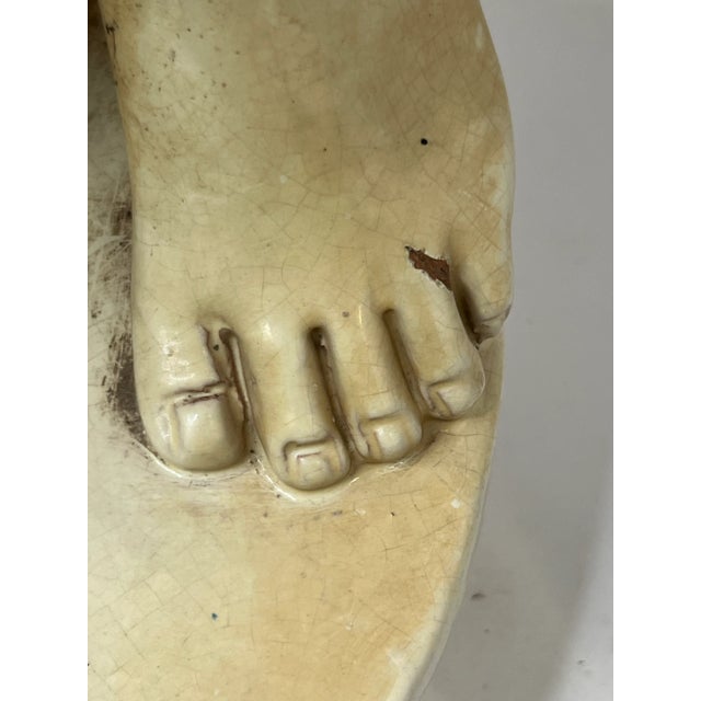 Majestic Italy Della Robbia Four Season Statue For Sale - Image 11 of 12