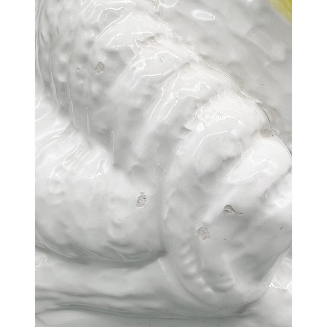 Large Italian Vintage Ceramic Camel Planter or Cachepot - Whimsical, Hollywood Regency, Mid-Century Modern For Sale - Image 10 of 17