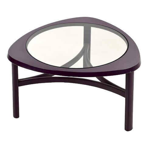 Lacquered Coffee Table, 1970s For Sale