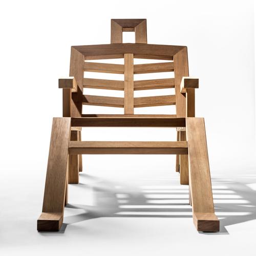 Wood Portlligat Wood Sculpture Sunbed by Salvador Dali, 2019 For Sale - Image 7 of 10