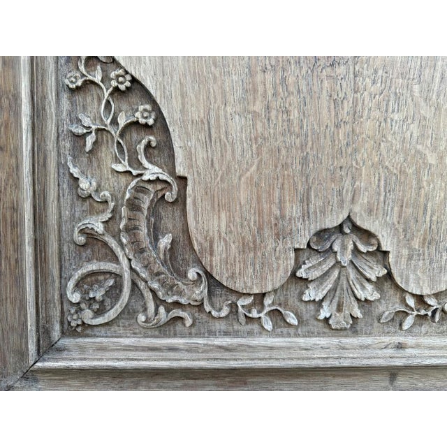 Late 18th Century Antique French Normandy Oak Larder Cupboard, 1780 For Sale - Image 5 of 18