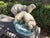 Continental Glazed Porcelain Polar Bear Sculpture For Sale - Image 4 of 11