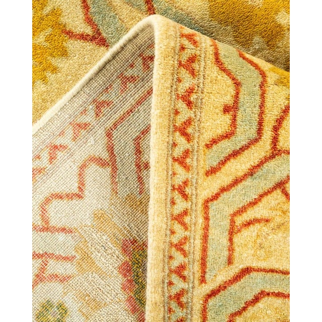 Mogul, One-of-a-Kind Hand-Knotted Area Rug in Ivory, 6' 0" x 9' 1" For Sale In New York - Image 6 of 8