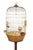 Very cool vintage birdcage on original stand, made in Italy by Fer-Plast , circa 1970's. Large dome top cadge, rests on...